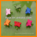 25mm Wooden Butterfly Clip Decoration